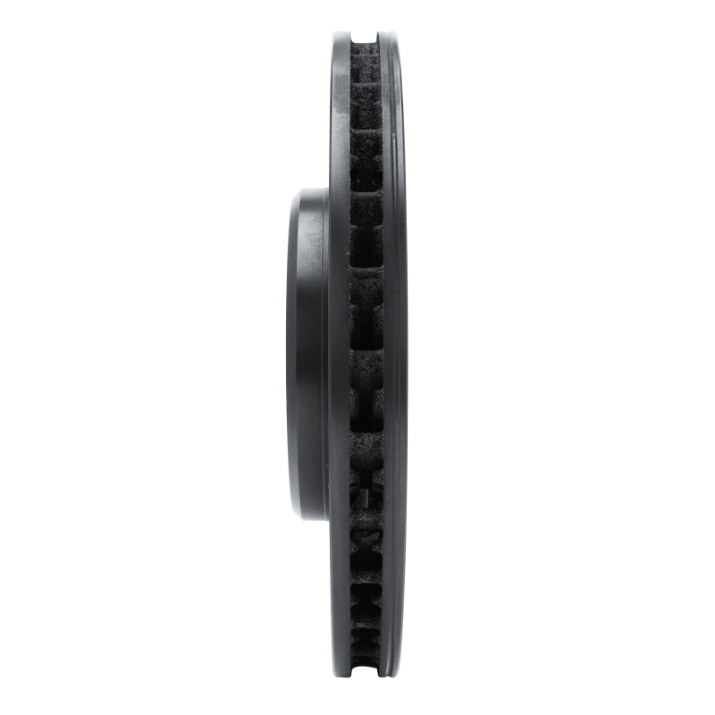 Mercedes-Benz SL500 Brake Rotor (1) - Right Front - R1 Concepts - Drilled & Slotted - Black - `94-`02